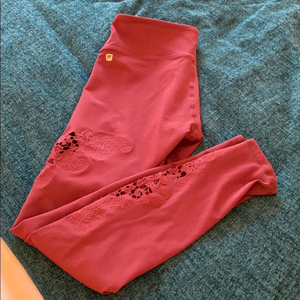 Fabletics lace detail legging